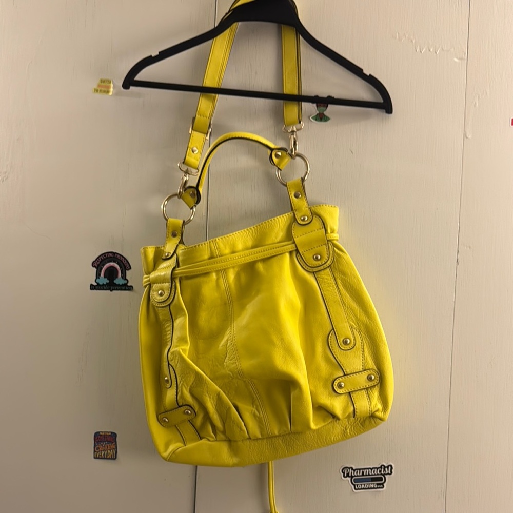 Hype Yellow Shoulder Bag